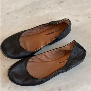 Lucky Brand Women's Black Ballet Flats